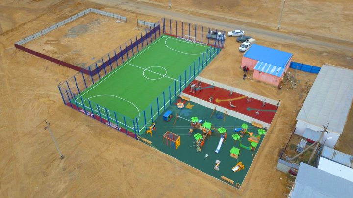 50 спортивных площадок "выросли" на пустырях в Казахстане (видео)